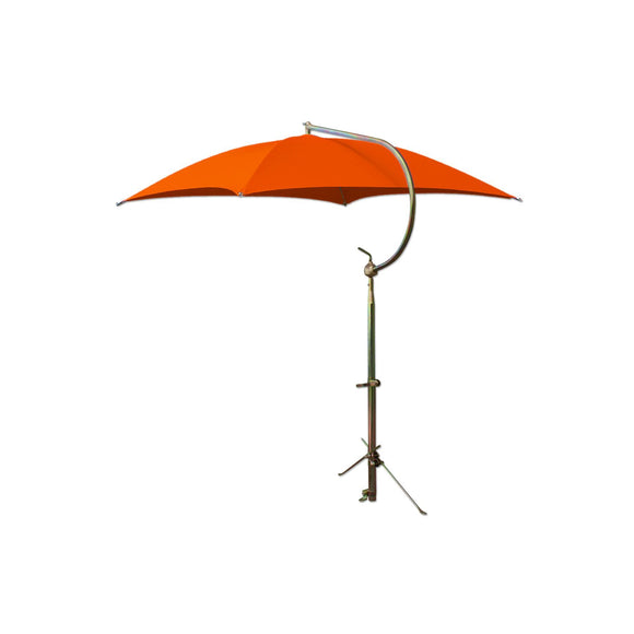 Deluxe Orange Umbrella with Brackets - Bubs Tractor Parts