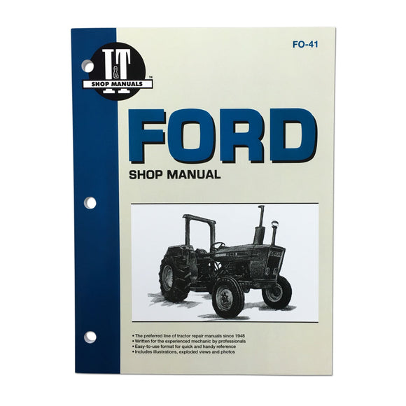 I & T Shop Service Manual - Bubs Tractor Parts