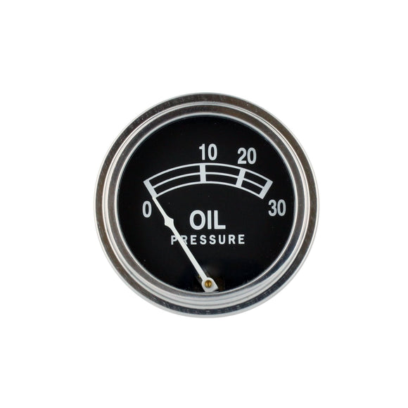 Universal Oil Pressure Gauge (0 - 30 PSI) - Bubs Tractor Parts