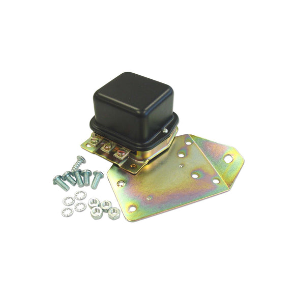 6 Volt Voltage Regulator With Mounting Plate - Bubs Tractor Parts