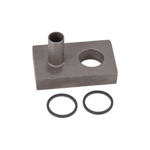 POWER STEERING PUMP PORT BLOCK WITH (2) O-RINGS - Bubs Tractor Parts