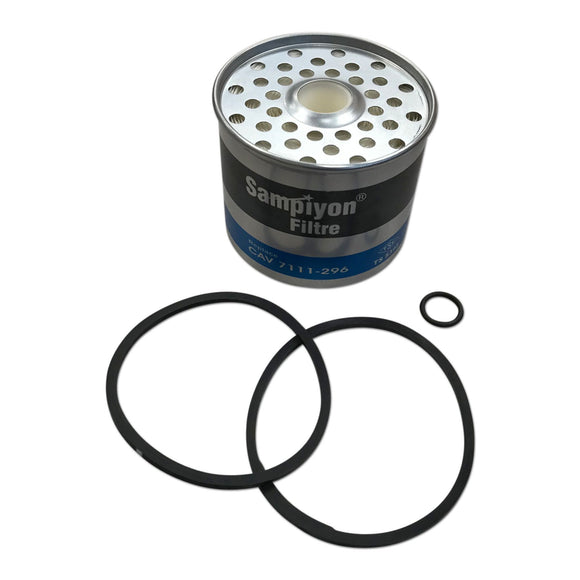 FUEL FILTER ELEMENT WITH SEALS FOR CAV / SIMMS FUEL FILTERS - Bubs Tractor Parts