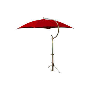 Deluxe Red Umbrella with Brackets - Bubs Tractor Parts