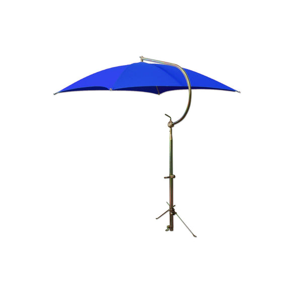 Deluxe Blue Umbrella with Brackets - Bubs Tractor Parts