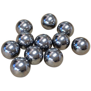 Chrome Steel Ball Kit (for steering worm shaft) - Bubs Tractor Parts