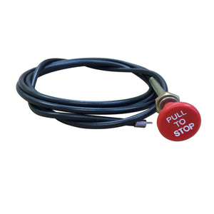 Universal Engine Stop Cable (also a Diesel fuel shut off cable) - Bubs Tractor Parts