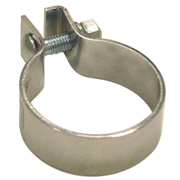 Chrome Muffler Clamp - Bubs Tractor Parts