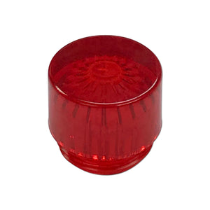 Red Flat Lens only for Dash Warning Light - Bubs Tractor Parts