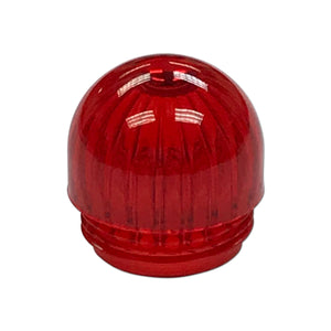 Red Dome Lens Only for Dash Warning Light - Bubs Tractor Parts