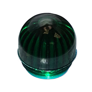 Green Dome Lens only for Dash Warning Light - Bubs Tractor Parts