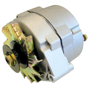 63 Amp One Wire Alternator With Pulley -- Used For Converting 6 Volt To 12 Volt - Bubs Tractor Parts