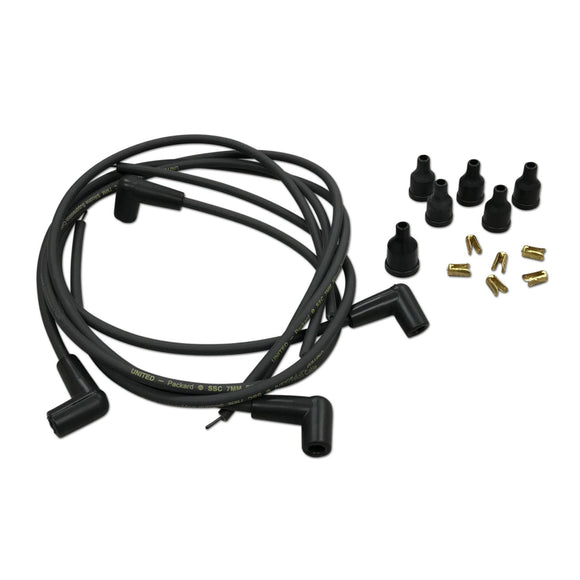 Spark Plug Wiring Set with 90 degree Boots, 4-cyl. - Bubs Tractor Parts