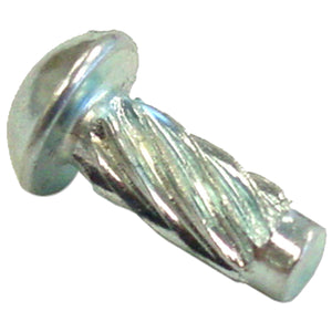 Serial Number Tag Steel Rivet - Bubs Tractor Parts