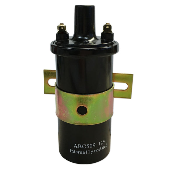 12 Volt Distributor Coil (Internally Resisted) - Bubs Tractor Parts