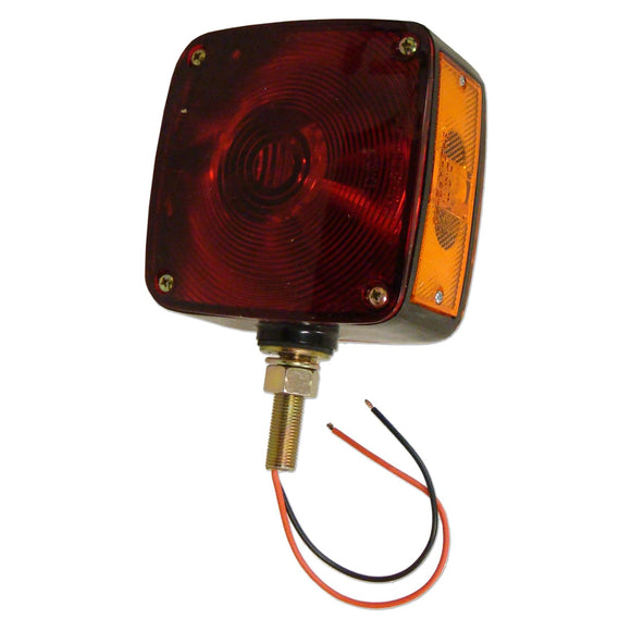 Rectangular Fender And Cab Mount Warning Light - Bubs Tractor Parts