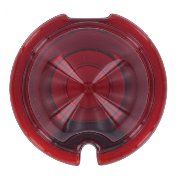 Red Glass Tail Light Lens - Bubs Tractor Parts