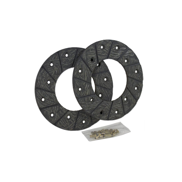 Disc Brake Linings With Rivets - Bubs Tractor Parts