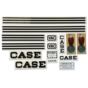 Case VAC: Mylar Decal Set - Bubs Tractor Parts