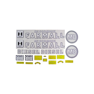 IH MD 1945-52: Mylar Decal Set - Bubs Tractor Parts