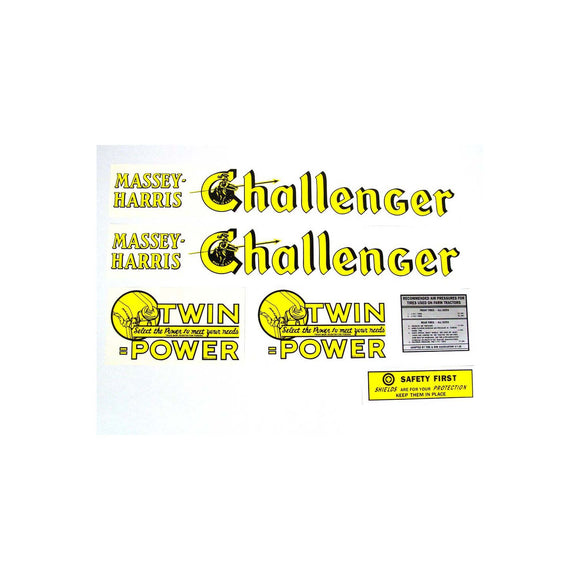 MH Challenger: Mylar Decal Set - Bubs Tractor Parts
