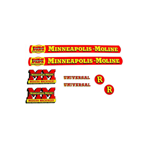 MM R: Mylar Decal Set - Bubs Tractor Parts
