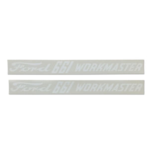 Ford 661 Workmaster: Mylar Decal Set - Bubs Tractor Parts