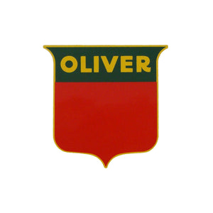 Oliver Shield Decal, 3" - Bubs Tractor Parts