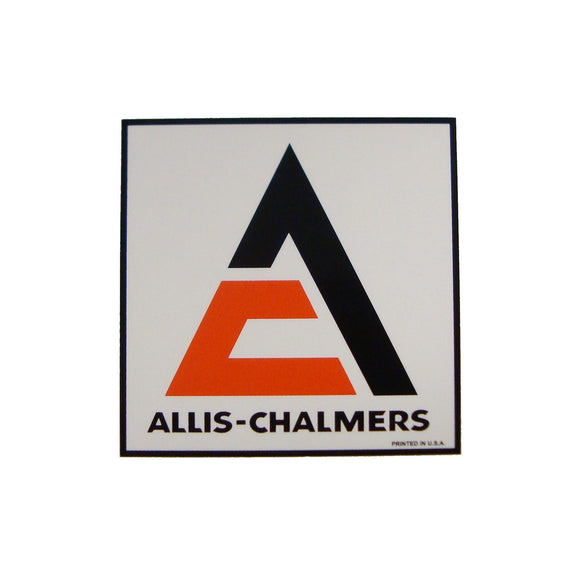 Allis Chalmers Square Decal - Bubs Tractor Parts