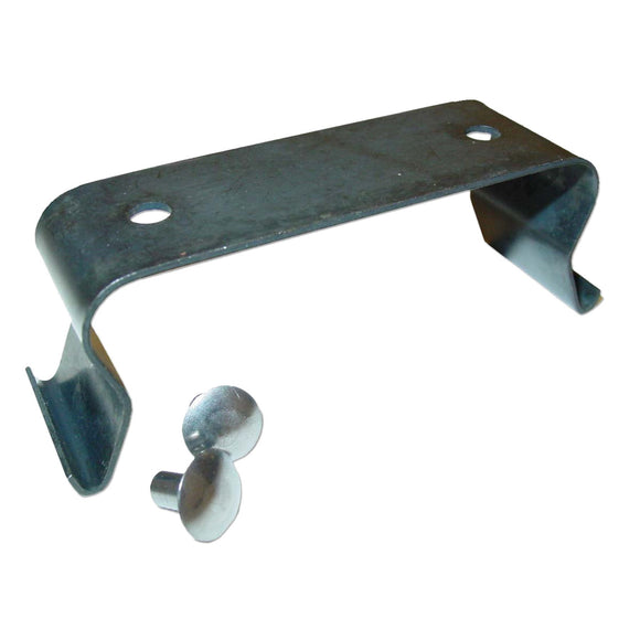 Seat To Spring Retaining Clip With Rivets - Bubs Tractor Parts