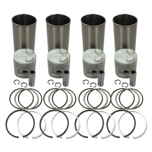 Sleeve and Piston Kit with 3-1/2" Overbore - Bubs Tractor Parts