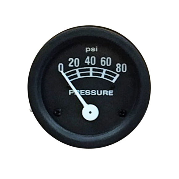 Oil Pressure Gauge (0-80 PSI) - Bubs Tractor Parts