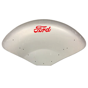 Fender Skin W/ Raised Ford "Script" Imprint (Highlighted In Red For Picture Only) - Bubs Tractor Parts