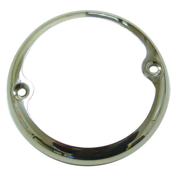 Tail Lite Lens Ring (Bezel) Stainless Steel - Bubs Tractor Parts