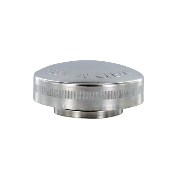 Side Vented Fuel Cap with gasket and splash guard -- Fits many brands. Says 