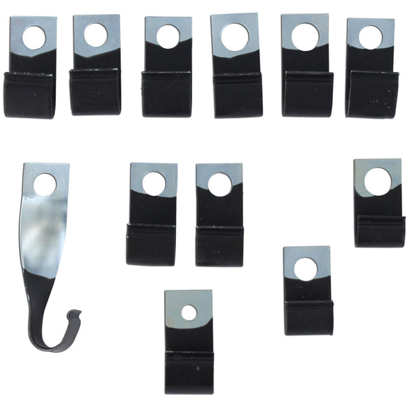 Wiring Harness Wire Clip 12 piece Set - Bubs Tractor Parts