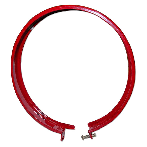 Red Headlight Ring, Trim Ring - Bubs Tractor Parts