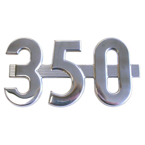 Side Emblem "350" - Bubs Tractor Parts