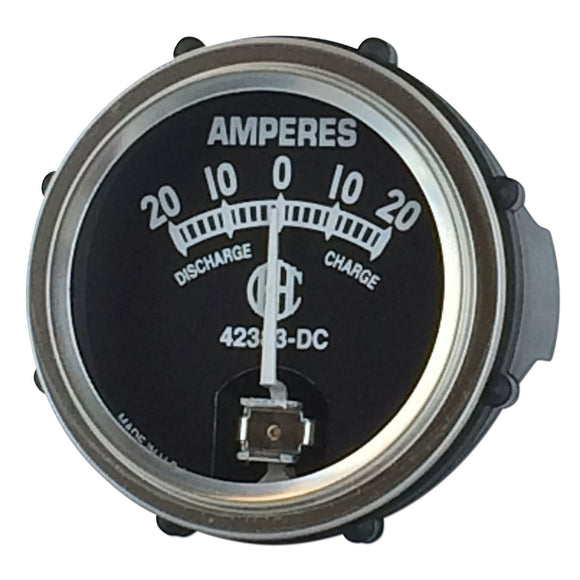 Restoration Quality Ammeter 20-0-20 - Bubs Tractor Parts