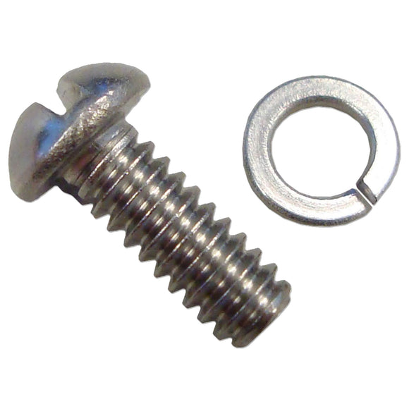 Round Head Screw And Washer For Hood Dog Legs - Bubs Tractor Parts