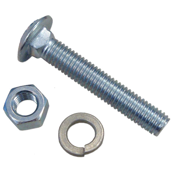 Rear Wheel Weight Nut And Washer Carriage Bolt Kit (3 Pcs) - Bubs Tractor Parts