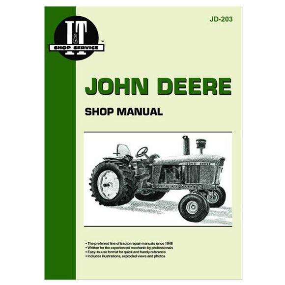 John Deere Shop Manual -- I&T Shop Manual Collection - Bubs Tractor Parts