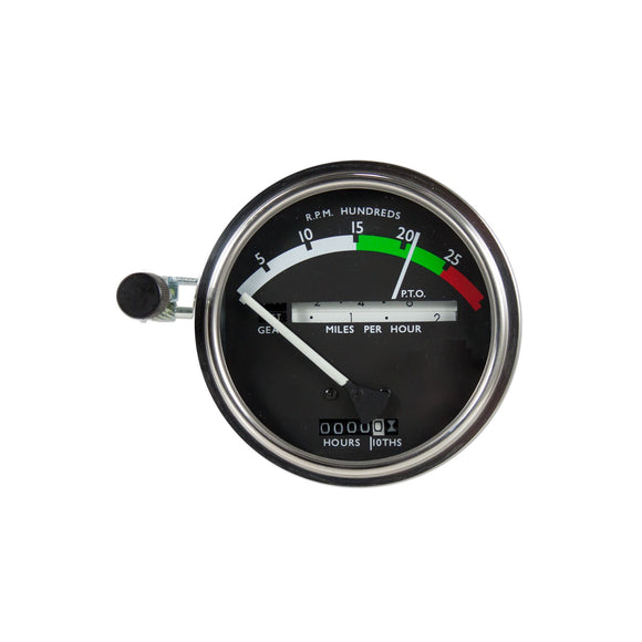 Tachometer With White Needle - Bubs Tractor Parts
