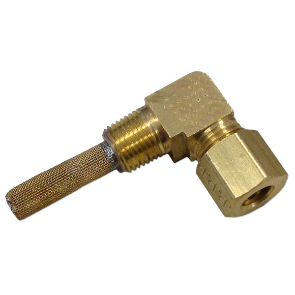 Carburetor Elbow With Strainer Assembly - Bubs Tractor Parts