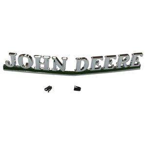 Front Grille Nameplate, fits John Deere 40, 420, 50, 60, 70, 80 & R models - Bubs Tractor Parts
