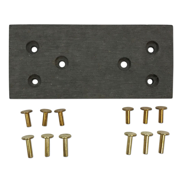 Belt Pulley Brake Lining Kit With Rivets - Bubs Tractor Parts