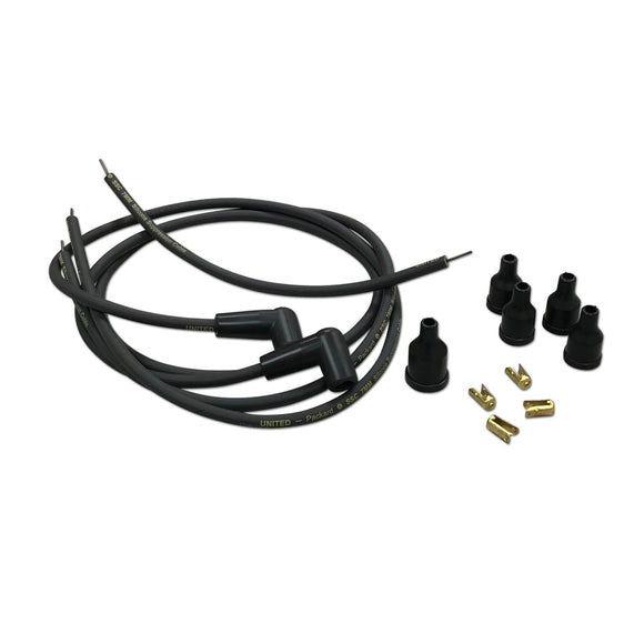 Spark Plug Wiring Set with 90 degree Boots, 2-cyl. - Bubs Tractor Parts