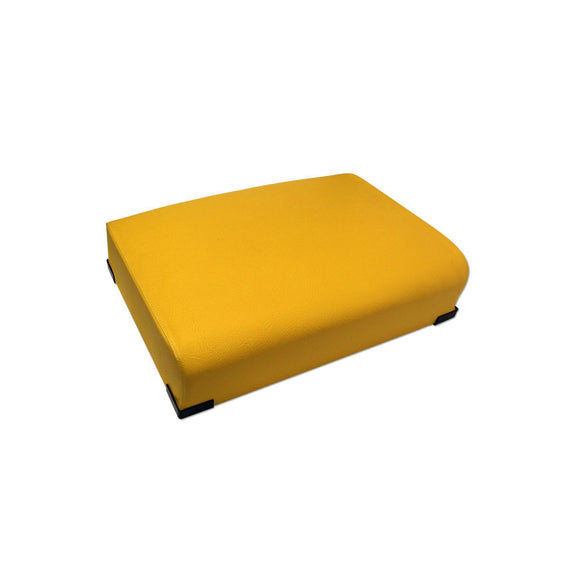 Float Ride, Yellow, Bottom Seat Cushion with internal steel springs - Bubs Tractor Parts