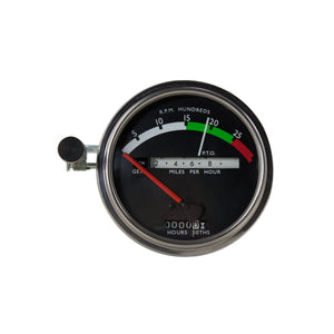 Tachometer With Red Needle - Bubs Tractor Parts