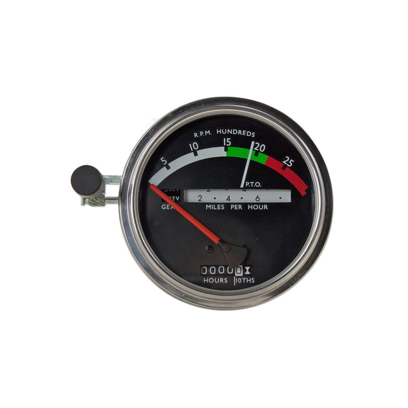 Tachometer With Red Needle - Bubs Tractor Parts
