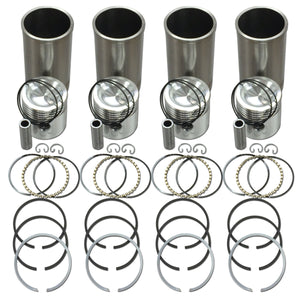 Sleeve and Piston Kit with 3-3/8" Overbore - Bubs Tractor Parts